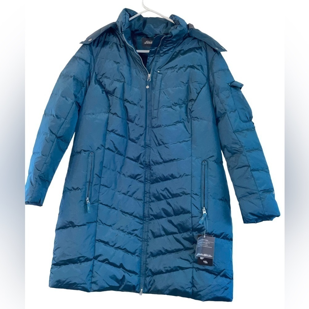 NWT Eddie Bauer Sun Valley Down Parka. Size 1X. 650 full premium down.